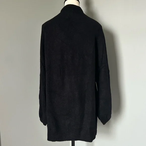 🔥🆕🔥 The Drop Black Open-Front Cardigan - Size Large - Picture 3 of 8